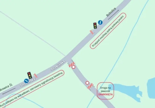 Czasowa zmiana organizacji ruchu na trasie Ząbkowice Śląskie – Bobolice
