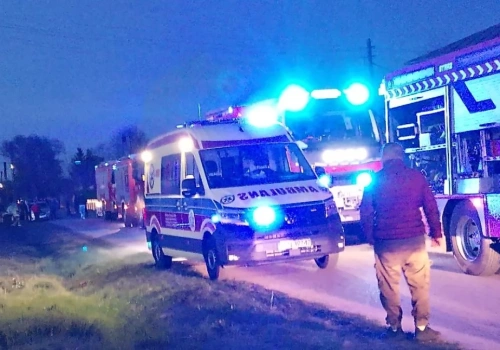 Młody mężczyzna zginął w pożarze domu