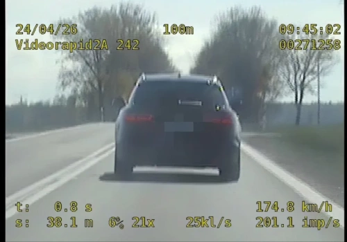 Pędziła 174 km/h i ignorowała policję. Surowe konsekwencje dla 23-latki