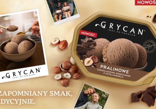 Grycan wprowadza nowe smaki lodów familijnych