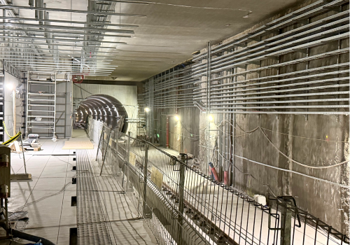 Metro w Warszawie. Stacja Lazurowa prawie gotowa