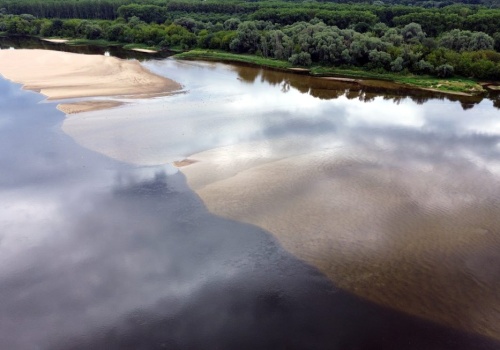 It’s only April, and the Vistula is already at a low level