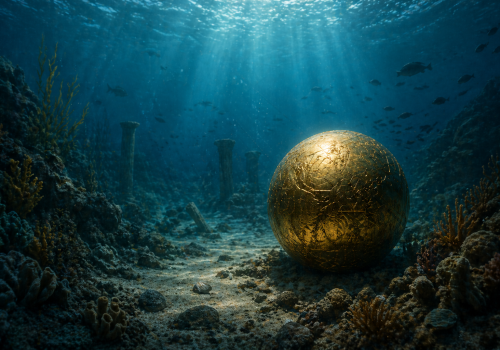 Niespodzianka. Tajemnicza złota kula odkryta na dnie oceanu została zidentyfikowana po ponad dwóch latach