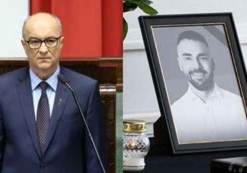 Sejm uczcił Łukasza Litewkę minutą ciszy. Włodzimierzowi Czarzastemu podczas przemowy załamał się głos (WIDEO)