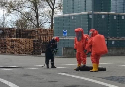 Ćwiczyli na wypadek ataku dronów