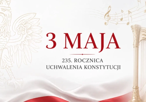 Uroczystości 3 Maja z orkiestrą, harfą i pieśniami