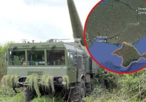 Ukraińskie drony uderzyły na Krymie. Celem baza z Iskanderami