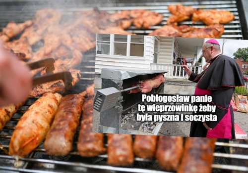 Większość polskich biskupów udzieliła dyspensy na smażenie kiełbaski w majówkę