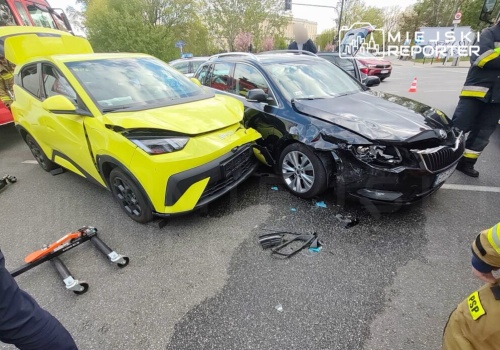 Wypadek na Mokotowie. W jednym z aut podróżowała posłanka