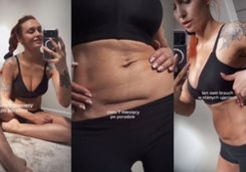 Ruda z Red Lips POKAZUJE BRZUCH 7 miesięcy po porodzie. 