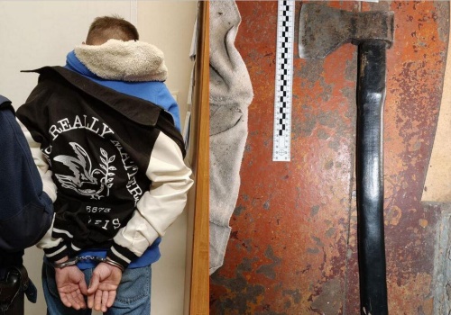 Uprowadził 4-latkę i zabarykadował się w domu. Na policjantów ruszył z siekierą