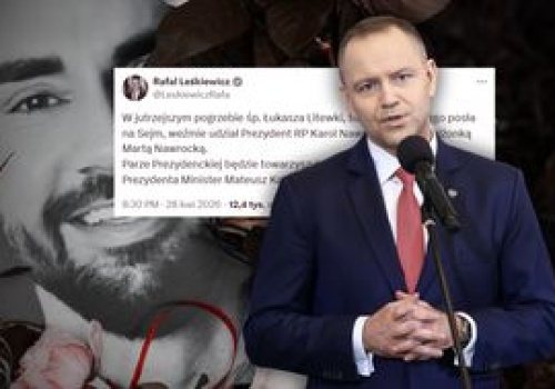 Prezydent Karol Nawrocki weźmie udział w pogrzebie Łukasza Litewki