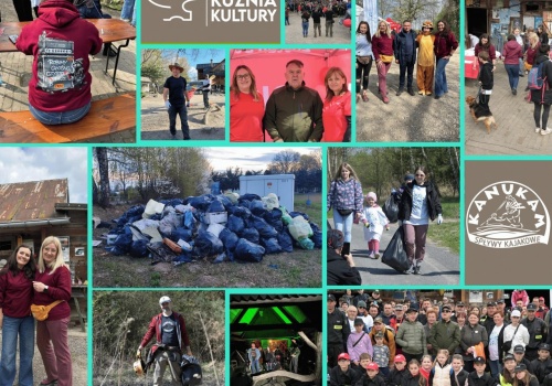 Setki mieszkańców kontra śmieci nad Wieprzem. Zebrano 245 worków odpadów