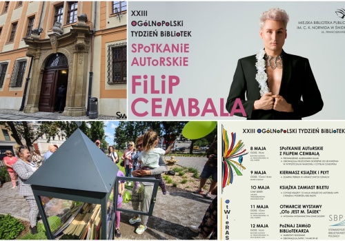 Spotkanie z Cembalą, „Książka zamiast biletu” i więcej. Świdnica szykuje Tydzień Bibliotek 2026