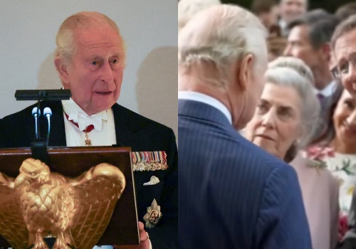 Tego nie powinien robić? Król Karol III złamał tradycję podczas wizyty