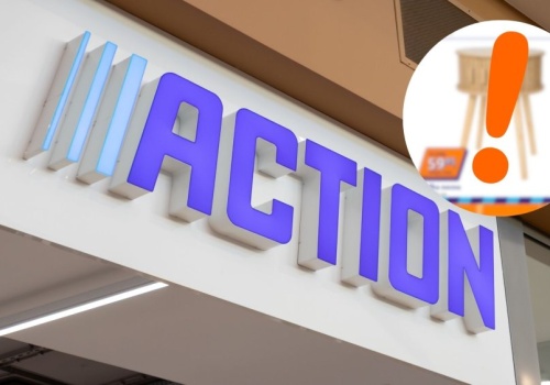 Szafka nocna z Action to hit. Za 59 zł, a w innych sklepach nawet po 300