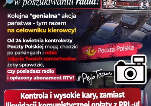 Kierowcy na celowniku… Poczty Polskiej