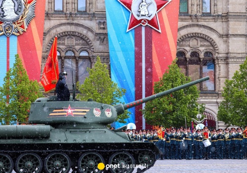 Parada zwycięstwa w Moskwie w tym roku bez sprzętu