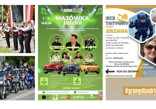 Majówka w powiecie raciborskim. Gwiazdy w Nędzy, atrakcje w grodzie i na zamku, w Brzeziu zagrają dla Adriana