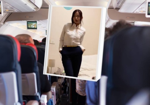Stewardesa pokazała, co nosi pod mundurem. Nagranie hitem internetu