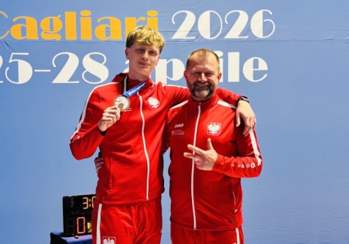 Brąz dla Konina na Mistrzostwach Europy! Kacper Nowinowski na podium w Cagliari