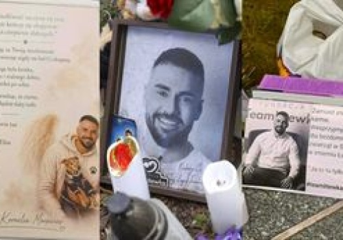 W księdze kondolencyjnej Łukasza Litewki zapisano wzruszające słowa: 