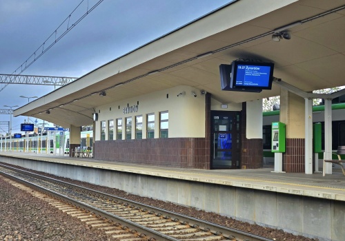 Nowe oblicze dworca stacyjnego w Brwinowie