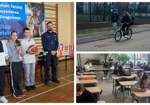 Uczniowie szkół podstawowych sprawdzili swoją wiedzę o bezpieczeństwie w ruchu drogowym