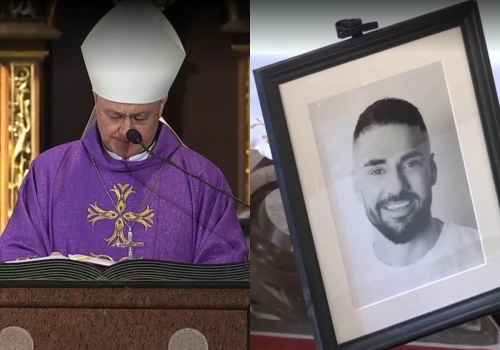 Poruszające przemówienie księdza na pogrzebie Litewki. 