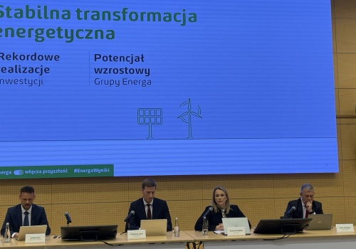 Ponad miliard złotych zysku. Energa podsumowuje ubiegły rok