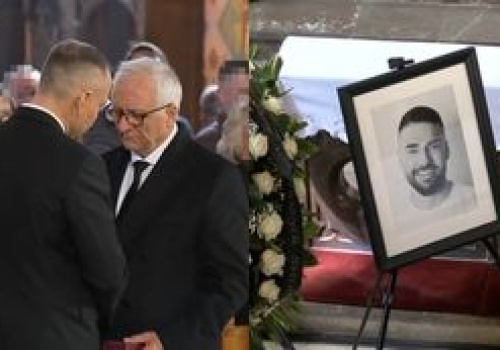 Pogrzeb Łukasza Litewki. Prezydent złożył na ręce ojca posła Krzyż Orderu Odrodzenia Polski (FOTO)