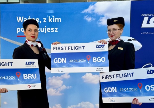 LOT rośnie w Gdańsku. Ruszają loty do Brukseli, Oslo i Bergen