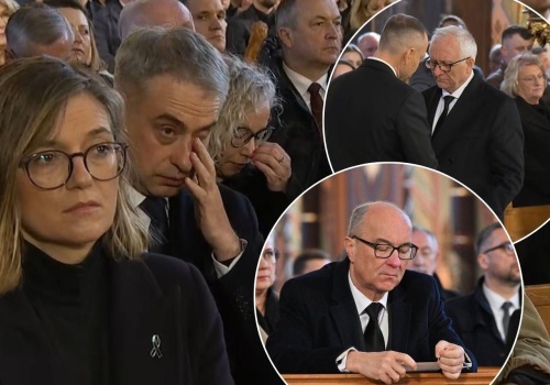 Oczy im się szkliły, nie mogli powstrzymać łez. Pogrzeb Łukasza Litewki