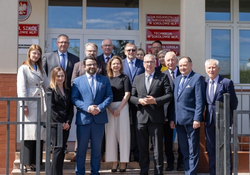 Zespół Szkół w Sokołowie Młp. po modernizacji. Lepsze warunki nauki i niższe koszty utrzymania