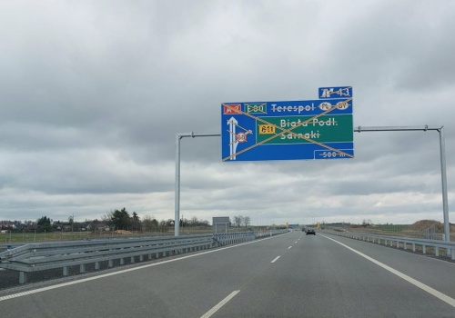 Autostrada A2 Siedlce - Biała Podlaska. Dwa nowe odcinki na wschodzie już otwarte!
