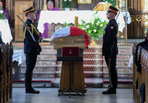 Łukasz Litewka spoczął na cmentarzu w Sosnowcu