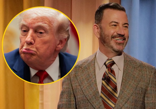 Jimmy Kimmel znowu żartuje z Donalda Trumpa. 