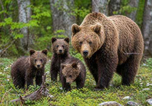 Fotki pod gawrą niedźwiedzi. Park publikuje nagranie nieodpowiedzialnych turystów