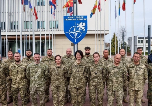 Ukraińscy desantowcy szkolili się w Bydgoszczy