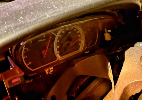 Tyle zostało z auta. Pędziło 190 km/h (ZDJĘCIA) aktualizacja