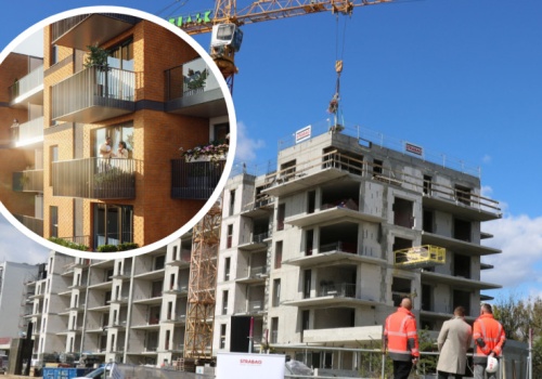 Inwestycja przy Starym Rynku w Łodzi nabiera kształtów. Zaglądamy na budowę