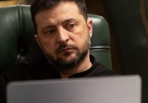 Zełenski zareagował na propozycję Putina o zawieszeniu broni na 9 maja