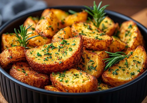 Idealne na grilla i lekki obiad. Chrupiące ziemniaki z dipem z awokado i lekką sałatką