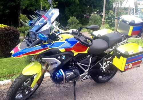 Nowość w Olsztynie. Motocykl ratunkowy w systemie NFZ