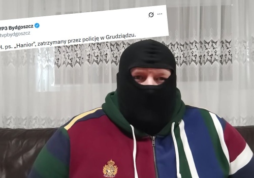 Policja złapała Haniora, kibola Legii, który poszedł na współpracę i uciekł