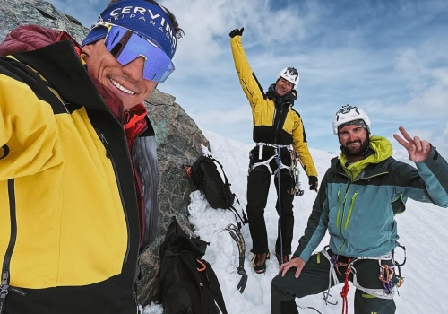 „Alla ricerca del drago” – nowa droga na północno-wschodniej ścianie Breithornu Wschodniego