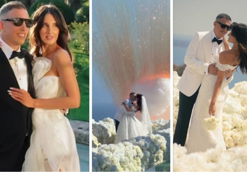 Kuriozalnie drogi ślub modelki z Charkowa. Prywatnie śpiewał tam Ricky Martin