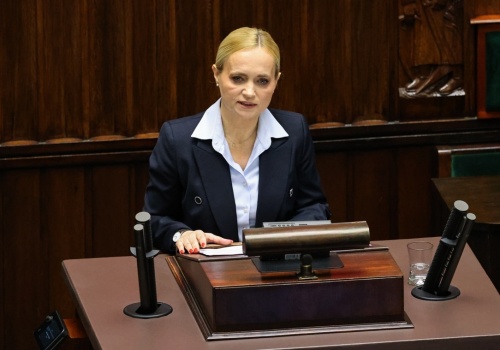 Cieszyński o Sobierańskiej-Grendzie: Bezczelnie kłamie