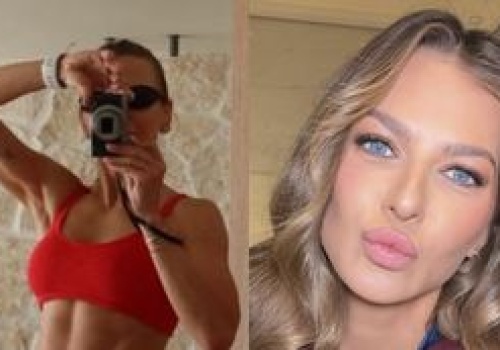 Anna Lewandowska pozuje w bikini i odsłania umięśniony brzuch. Figura marzenie? (FOTO)