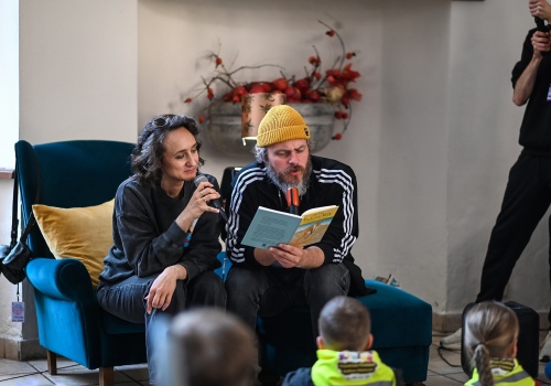 Bajki z dzieciństwa w Cafe Muzeum. Tomasz Schuchardt i Kamila Kuboth (nie) tylko dla dzieci | ZDJĘCIA